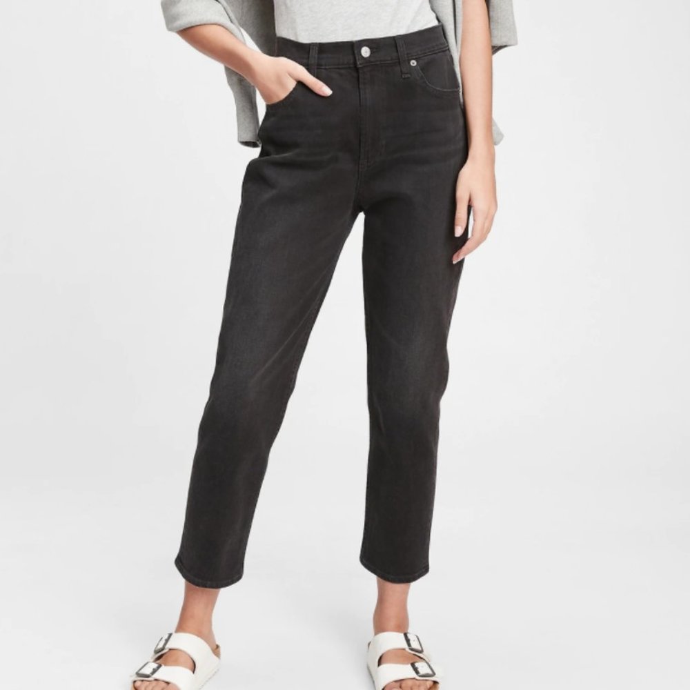 Sky High Rise Mom Jeans With Washwell™